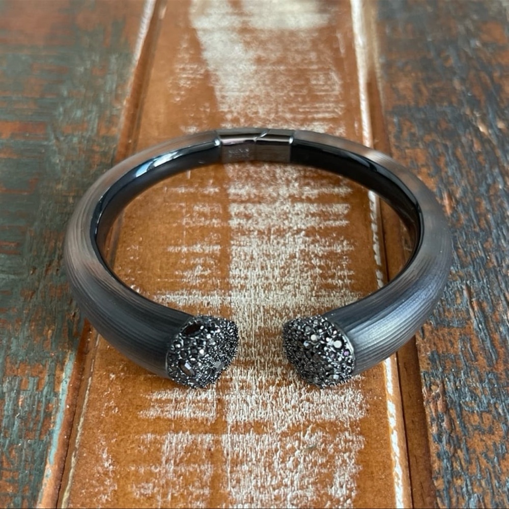 Alexis Bittar Pavé Hinged Bracelet